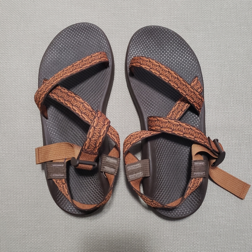 Chaco Men's Classic Performance footwear Outdoor Brown Hiking Sandal Shoes Sz 13